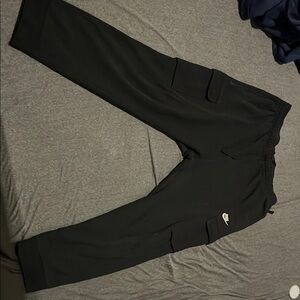Nike Black Cargo Joggers